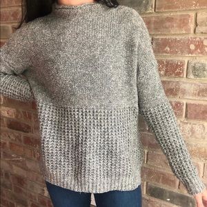 Grey heathered sweater from american eagle